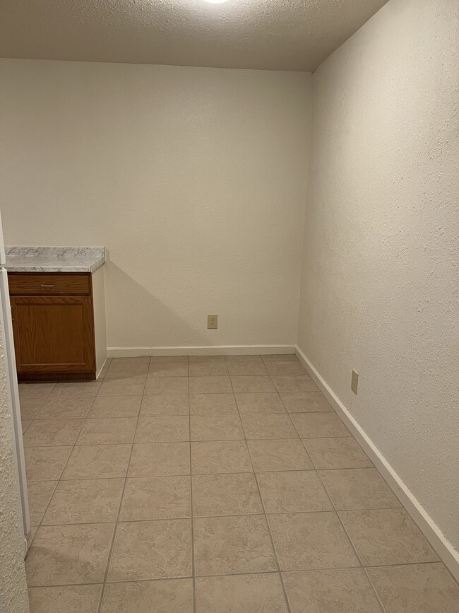Dining area inside of kitchen - 217 N 1st St