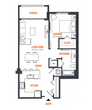 1 Bed / 1 Bath