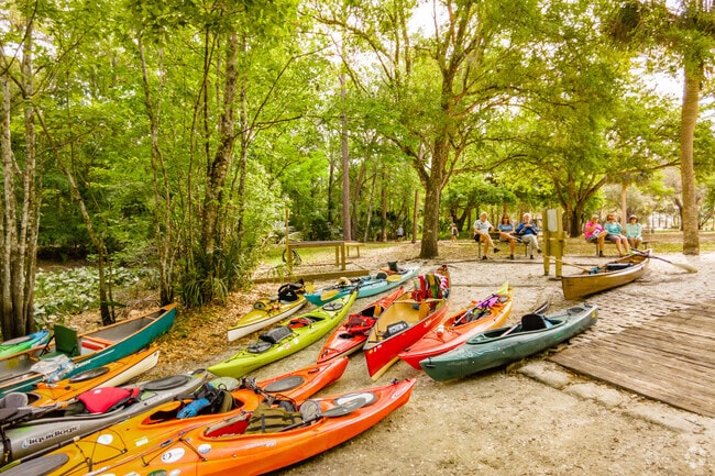 John B Sargent Park canoes are available to rent in Thonotosassa.
