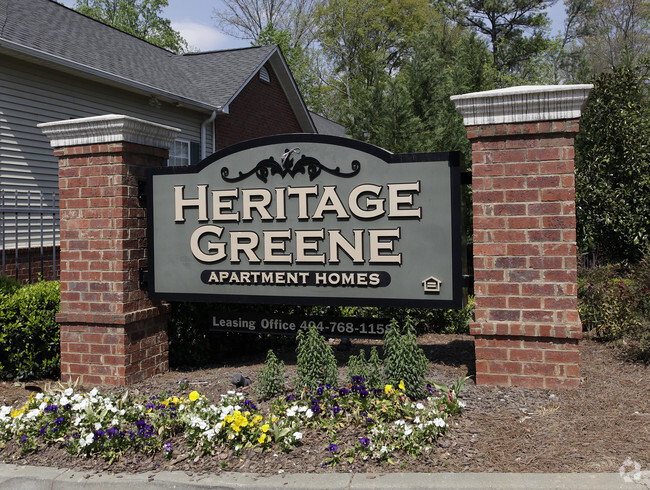 Entrance - Heritage Greene Apartments