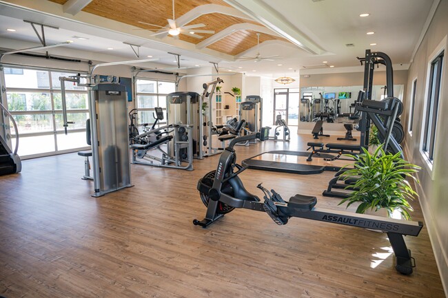 Fitness Center at Hawthorne at Smith Creek in Wilmington, NC - Hawthorne at Smith Creek