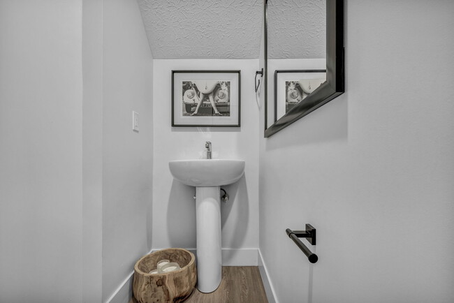 1st Floor Half Bath In Every Home - Dublin Park Rental Townhomes
