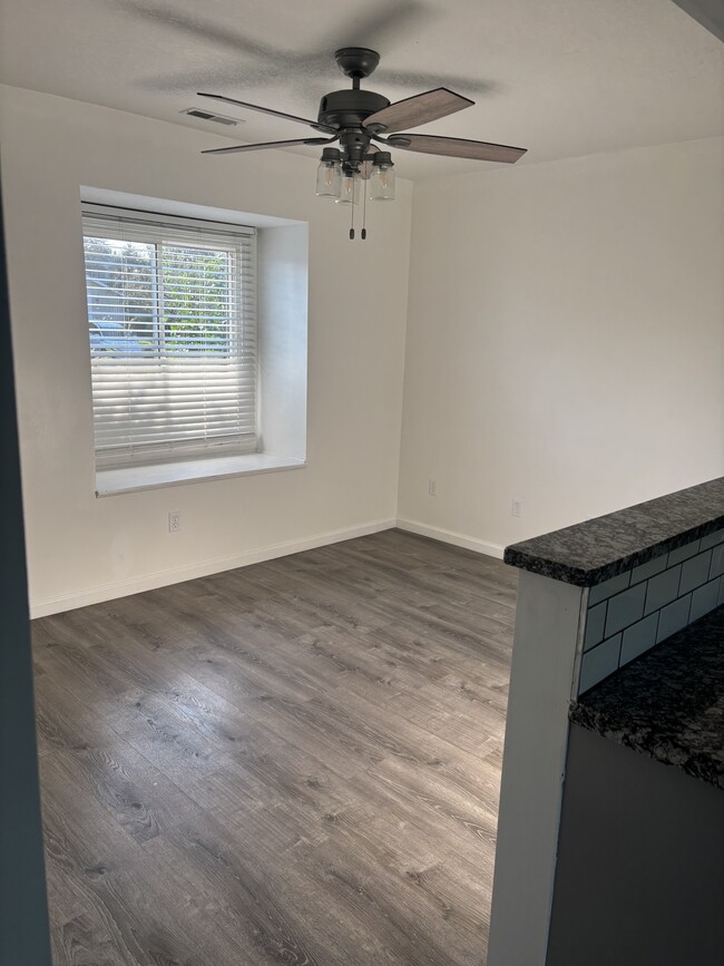 Living room bay window - 402 Granada Dr