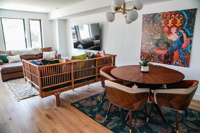 Living and dining area - 5035 W 14th Ave