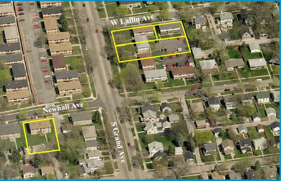 Aerial Photo - 315 W Newhall Ave
