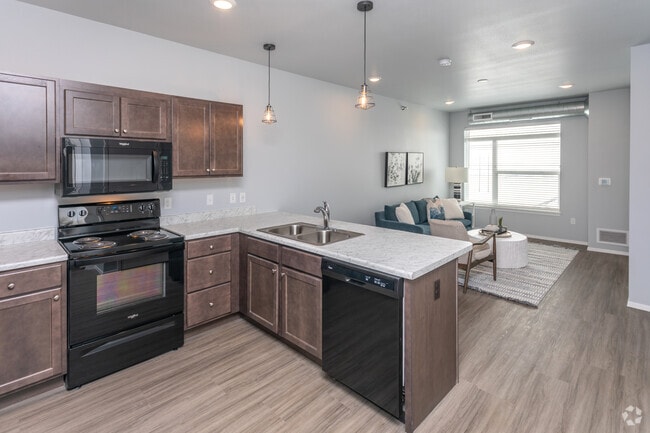 1BR, 1BA - 657SF - Carlton at Dawley