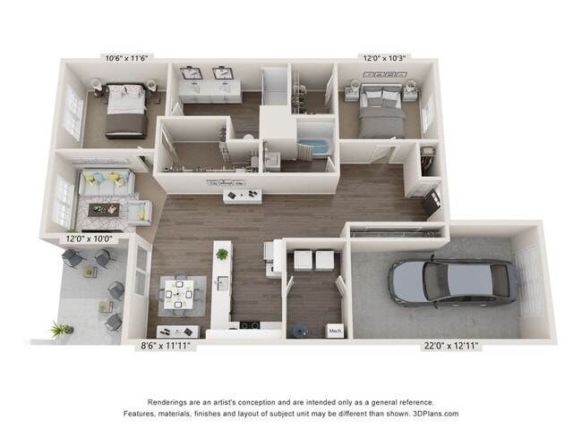 Interior Photo - Town Hall Terrace