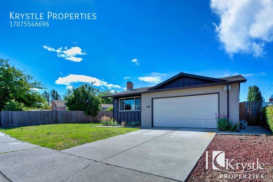 Darling Single story home in North Vallejo House for Rent in Vallejo