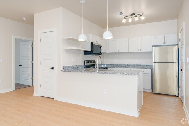 1 habitación, 1 baño - Cocina - Newbury Flats