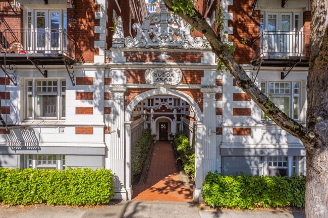 Entrance - Tudor Arms Apartments