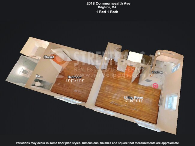 #45- Una cama -$2500 -6/1 - 2018 Commonwealth Avenue