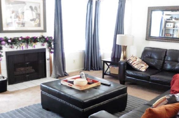 Sala de estar - Terrace Estates Apartments