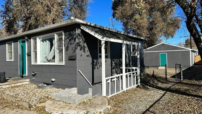Entry to unit - 4660 S Acoma St