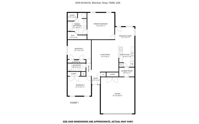 Building Photo - Charming 3 beds 2 baths in Sherman!