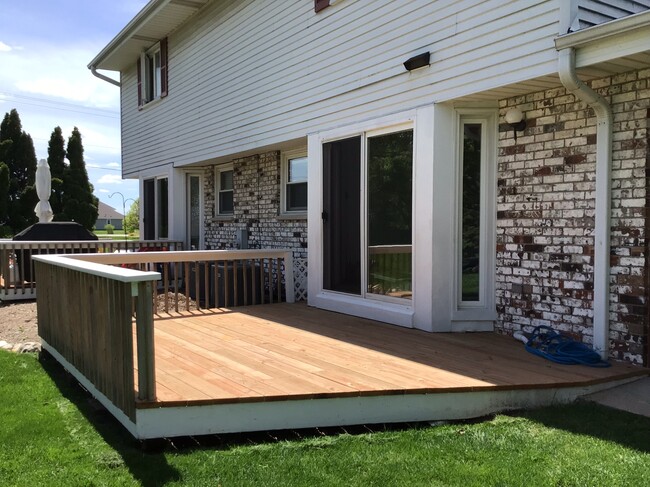 Deck off Kitchen - 1056 S Imperial Dr