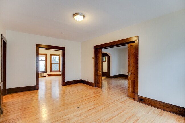 Dining Room with additional room / office off of the dining room. - 2433 W 22nd St - #1 Lower
