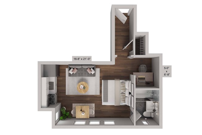 Floorplan - Orchard Terrace Apartments