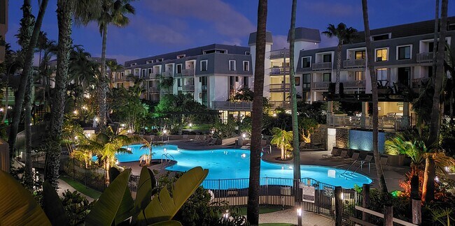 Pool View from Balcony and Bedroom - 999 N Pacific St