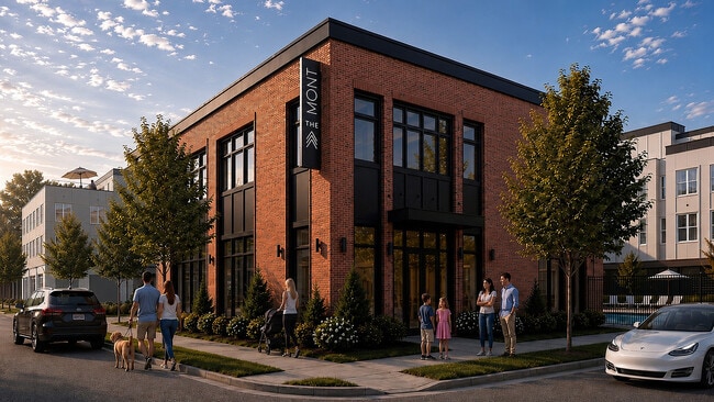 The Mont apartment Clubroom exterior in Salt Lake City - The Mont