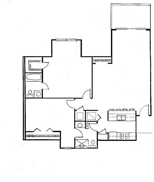 Floor plan - 1374 S College Mall Rd