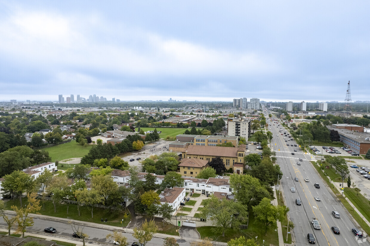 Aerial Photo - Canlish Road