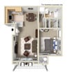 1 Bedroom / 1 Bath