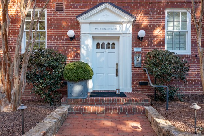 Entrance - 213 E Franklin St
