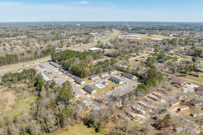 Apartamentos Abbey Oaks: vista aérea del contexto - Abbey Oaks Apartments
