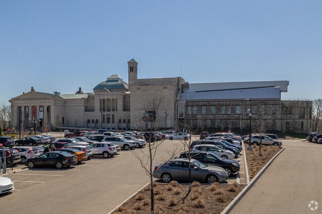Located near Mount Adams, the Cincinnati Art Museum features more than 73,000 works.