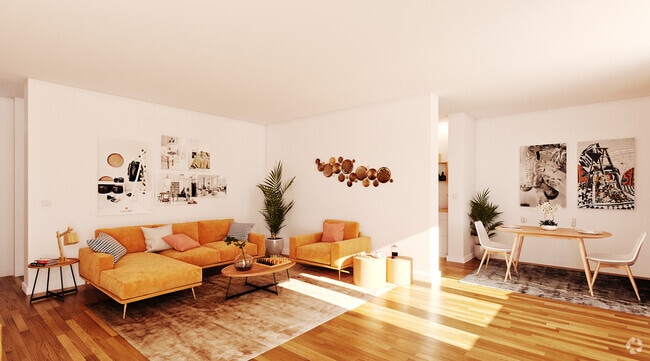 Living Room - Westgate Apartments