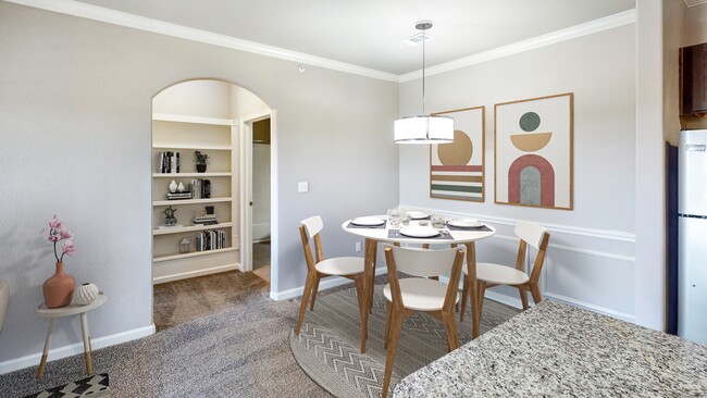 Welcoming Dining Area - The Shores Apartments