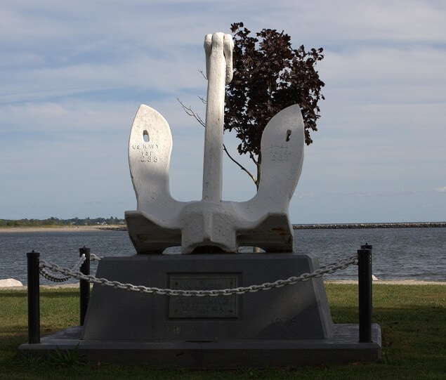 The Anchor Memorial at Seaside Park