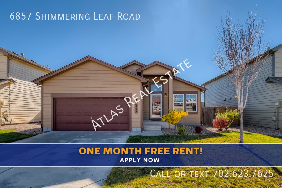 6857 Shimmering Leaf Rd, Colorado Springs, CO 80908 House Rental in