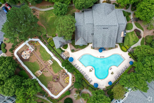 Aerial Photo - Highland Park Atlanta