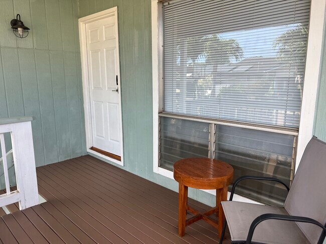 Spacious lanai. - 66-130 Oliana Pl