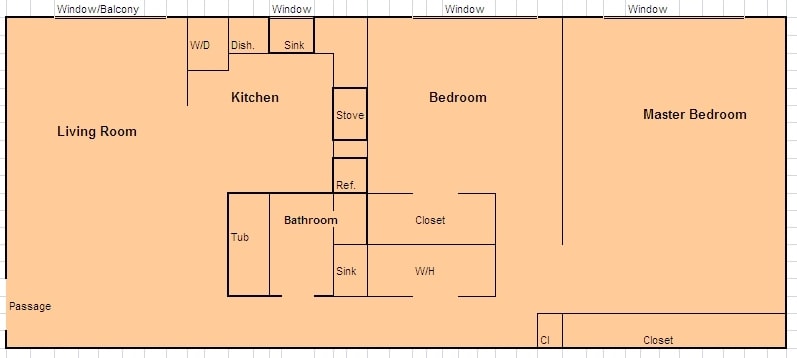 2BR/1BA - Trout Run Apartments