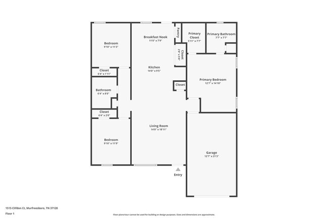 Building Photo - 1515 Clifdon Ct