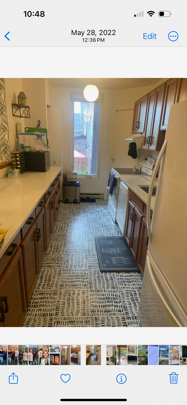 Galley Kitchen with appliances - 71 Sweetland Av