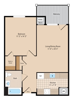 Plano de planta - French Creek - 62 and older community