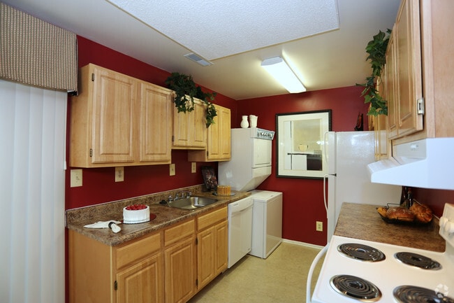 3 Bedroom 1212 SF-Kitchen - Howard Hills Townhomes