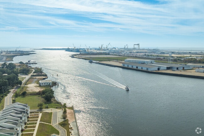 Pascagoula shines where the sun meets the Gulf Coast waters.