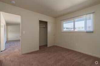 2BR, 1BA - 700SF - Bedroom 1 - Sunrise Apartments
