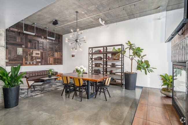 Sala de estar para residentes - Youngstown Flats
