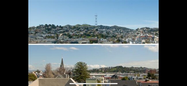 Roof deck view - 2235 Mission St