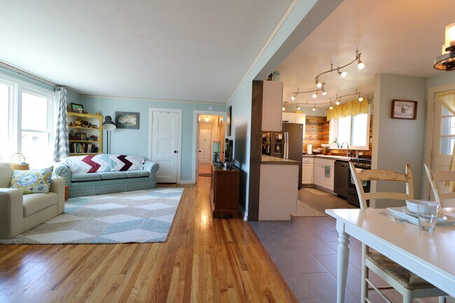 Kitchen, Dining room, and Living room - 3708 Arizona Ave
