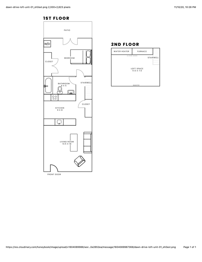 Foto del edificio - 1193 E Dawn Dr