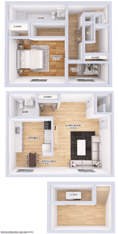 Walnut Woods – Renovated 2 Bed 1 and a Half Bath