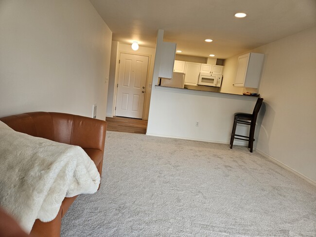 Open breakfast bar above kitchen sink - 18621 Blueberry Ln