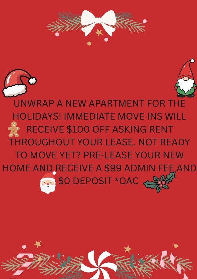 Holiday Savings! - Springs of Country Woods