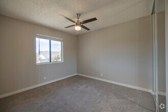 3BR, 2BA - 1,112 SF - Bedroom - The Mews at Dixon Farm